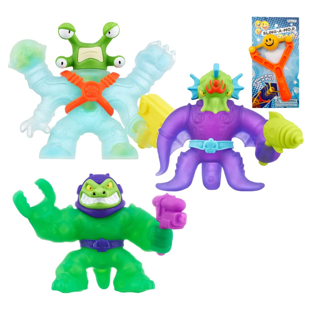 Heroes of Goo JIT Zu Galaxy Blast w/ Water Blasters Action Figures